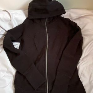 Black lululemon scuba hoodie